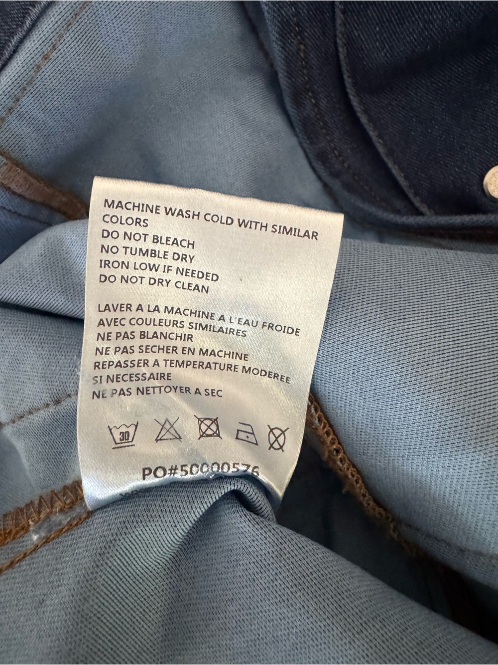 Anatomie Luvan Blue Denim Button Front Super Stretchy Jacket. Size M. MSRP $398 - Picture 16 of 17